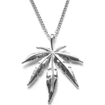 Přívěsek Blingstar Přívěsek Marihuana Weed Silver II