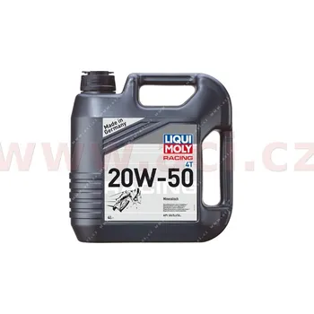 Motorový olej LIQUI MOLY Motorbike 4T 20W50 Street, minerální motorový olej 4 l