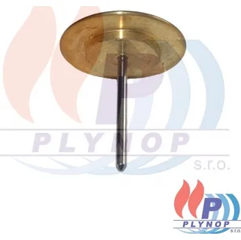 Příslušenství ke kotli Hřídelka s talířem ke spínači průtoku IMMERGAS ZEUS MAIOR, AVIO MAIOR - 3.014706P / 3.014706 / 3.4627