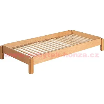 Zahradní lehátko lehátko bukové stohovatelné 166x20x66cm