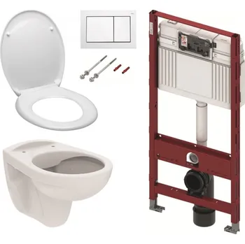 WC sada TECE Set 5v1 - komplet WC do sádrokartonu KMPLSIKOTS