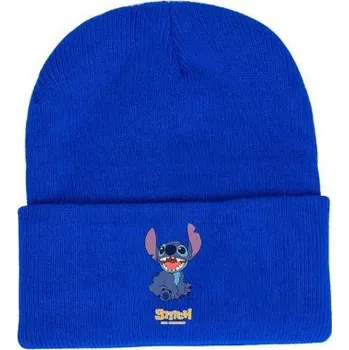 Čepice Lilo & Stitch Dětská zimní, podzimní čepice Stitch - sedící Barva: modrá