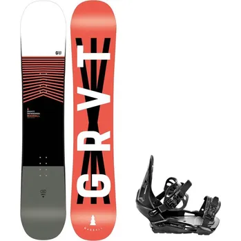 Snowboard Gravity snowboards Snowboard komplet Gravity Madball 22/23 + vázání S230 Velikost: 153 cm, Velikost vázání: S/M