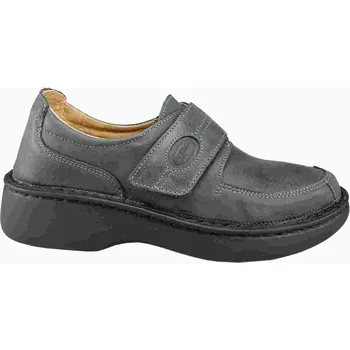 Dámské polobotky 2002 - 60V kožené zdravotní polobotky na suchý zip 38