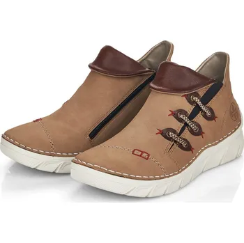 Dámská zimní obuv Dámská kotníková obuv 75081-20 Rieker hnědá Barva: braun, Velikost: 38