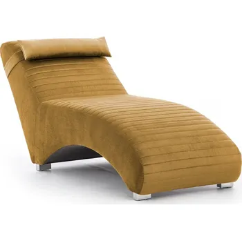 Křeslo Moderní lenoška Zadar - hořčicově žlutá