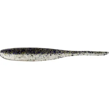 Umělá nástraha Keitech Gumová nástraha Shad Impact 3'' Smoke Shiner 7,6cm/10ks