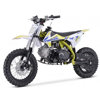 malá motorka Leramotors Spirit 90 ccm 12/10 automat žlutá