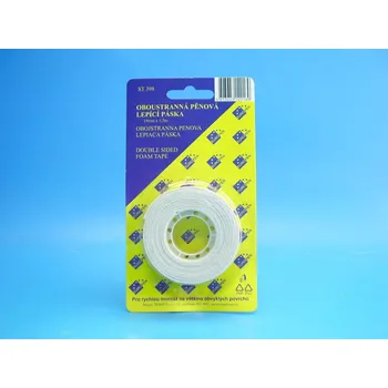 Lepicí páska Páska lepící19x1,5m oboustranná pěnová /ST398/ 4725