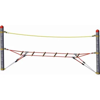 Žebřík BERGER – HUCK Haiger provazový žebřík, pro ocelové sloupky