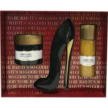 Dámský parfém Carolina Herrera Carolina Herrera Good Girl SET: Parfumovaná voda 80 ml + Tělový olej 100ml + Tělový krém 100ml
