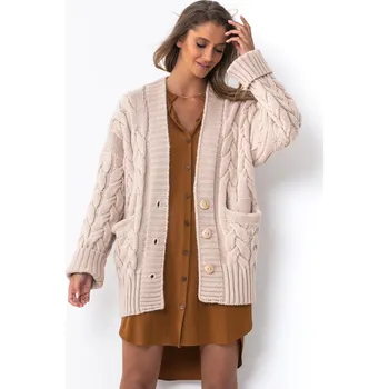 Dámský svetr Glara Pletený vlněný svetr 861956