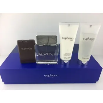 Pánský parfém Calvin Klein Calvin Klein Euphoria SET: Toaletní voda 100ml + Toaletní voda 20ml + Balzám po holení 100ml + Sprchovací gél 100ml Pre mužov Toaletní voda