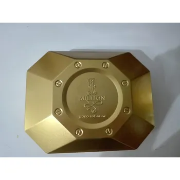 Dřevěná hračka Paco Rabanne Prázdna Plechová Krabica Paco Rabanne 1 Million, Rozmery: 25cm x 20cm x 7cm Pre mužov