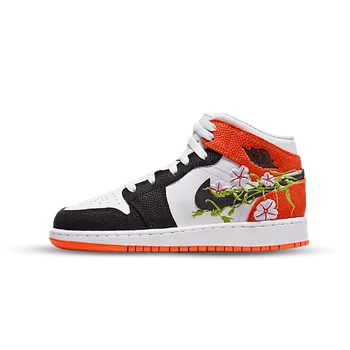 Dámská obuv Air Jordan Jordan 1 Mid "Basketball Blossom" (GS) Velikost: 36.5
