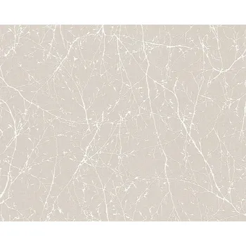 Tapeta P492450055 A.S. Création historizující vliesová tapeta na zeď Styleguide Natürlich 2024 béžová s lesklým prolisem, velikost 10,05 m x 53 cm