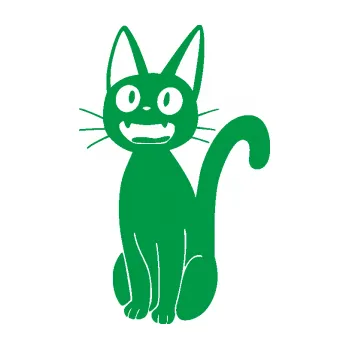 Samolepící dekorace Kočka 031 levá (12 - zelená) SAMOLEPKA NA AUTO, NÁLEPKA, FÓLIE, POLEP, TUNING, VLASTNÍ TEXT, TISK, AUTOSAMOLEPKY.cz, POLEPY, OBRÁZEK, LOGO, 3D STICKERS