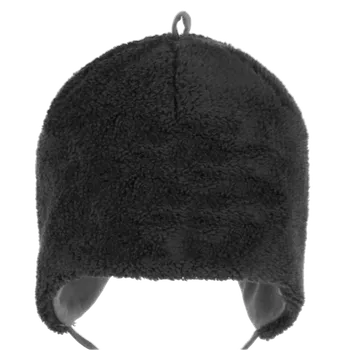 Kojenecké oblečení RDX Zavazovací čepice wellsoft podšitá bavlnou Tm.šedá Vel. 00