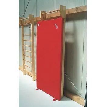 Gymnastika BERGER – HUCK Ochranná žíněnka na žebřiny 300x200x6 cm, červená