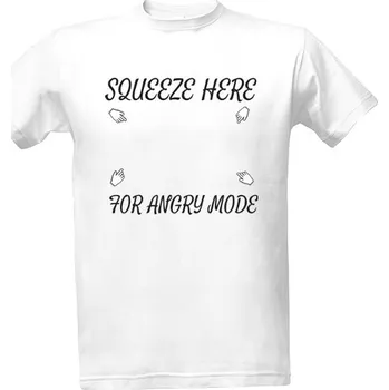 Tričko s potiskem Squeeze here pánské