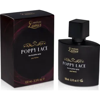 Yves Saint Laurent Lamis Creation Poppy Lace, Parfumovaná voda 100ml (Alternatíva vône Yves Saint Laurent Black Opium) Pre ženy Parfumovaná voda