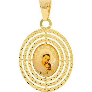 Přívěsek Velka zlata madonka