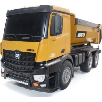 RC model auta RC sklápěč s kovovým rámem sklopky 1:14 žlutý