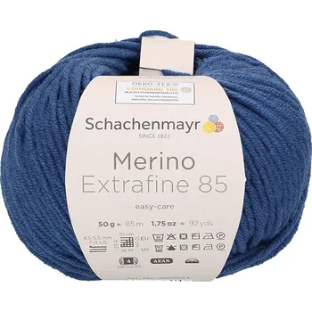 Příze Schachenmayr Merino extrafine 85 Jeans 254 (Příze Merino extrafine 85 jeans 254)