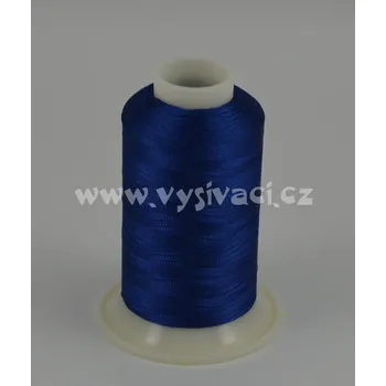 Nit vyšívací nit modrá ROYAL C778 návin 1000m viskóza nitě - počet kusů: 1 kón návin 1000m***SKLADEM 3 kóny