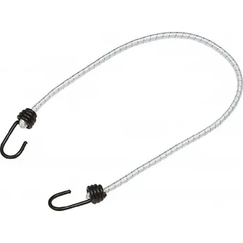 Lano BERGER – HUCK Gumové lano o 8 mm, pevná délka 0,8 m + háky