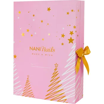 Umělé nehty NaniNails Adventní kalendář nehtové kosmetiky 2022