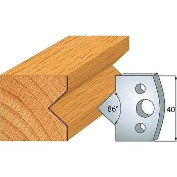 Fréza IGM profil 035 - pár nožů 40x4mm SP