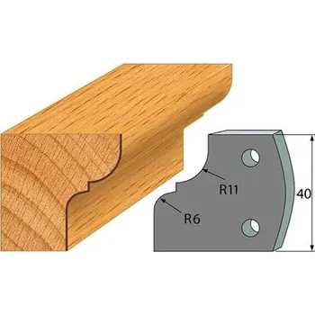 Příslušenství k frézce IGM profil 112 - pár omezovačů 40x4mm SP