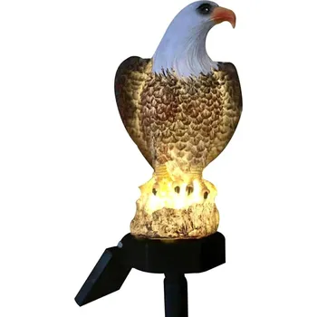 APT Zahradní solární lampa orel 1xLED 2W