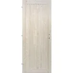 Palubkové dveře PN plné 80 L smrk