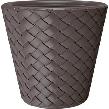 Květináč PROSPERPLAST MATUBA Květináč 47,8 cm, umbra DBMA490
