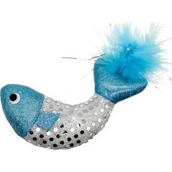 Hračka pro kočku Happy Pet Hračka cat textil Wonderland Rybka 5x4x2 cm