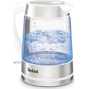 Rychlovarná konvice Tefal Glass Kettle KI 772138 bílá