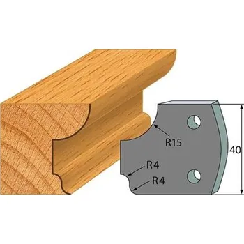 Fréza IGM profil 043 - pár omezovačů 40x4mm SP