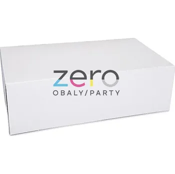 Jednorázové nádobí Krabice dortová 250 x 150 x 80 mm - bílá