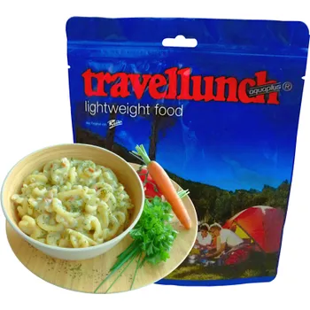 Travellunch Těstoviny s krémovou omáčkou double (vegetarian hlavní jídlo 2x porce)