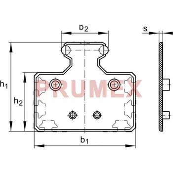 INA KA.LFS 52-M koncová krytka vedení