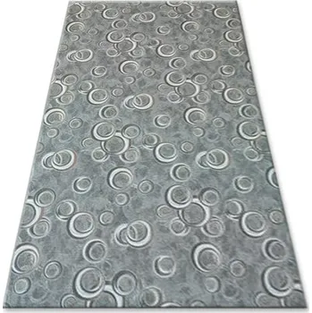 Koberec Kusový koberec DROPS Bubbles zelený, velikost 100x250