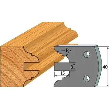 Příslušenství k frézce IGM profil 098 - pár omezovačů 40x4mm SP