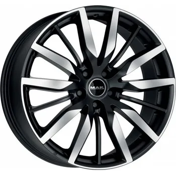 Disk Alu kola MAK barbury ice black 8,5x20" 5x108 ET45 63,4