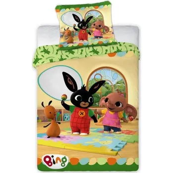 Povlečení Faro Králíček Big 038 100 x 135, 40 x 60 cm zipový uzávěr