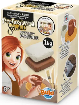 Buki France Náhradní hlína pro hrnčířský kruh 1 kg