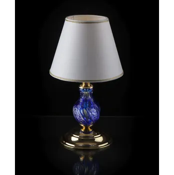 Lampička Stolní lampa modrá ES624113, Varianta Modrá
