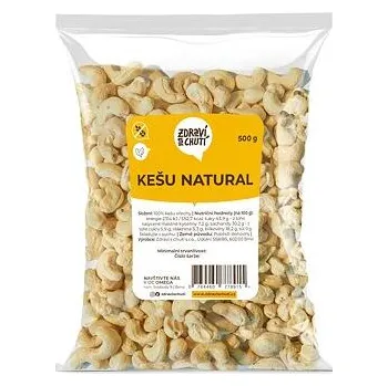 Kešu natural 500 g Zdraví s chutí