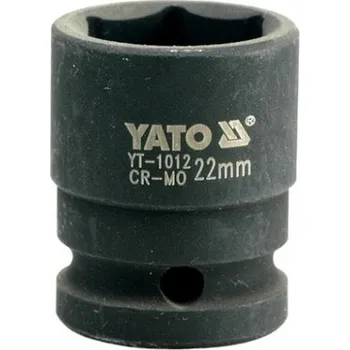 Nástavec 1/2" rázový YATO 22mm šestihranný